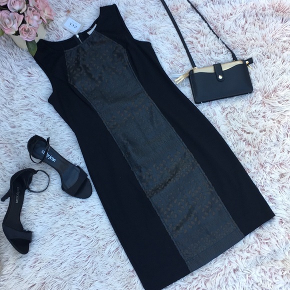 ECI Dresses & Skirts - 🐾Black sleeveless dress